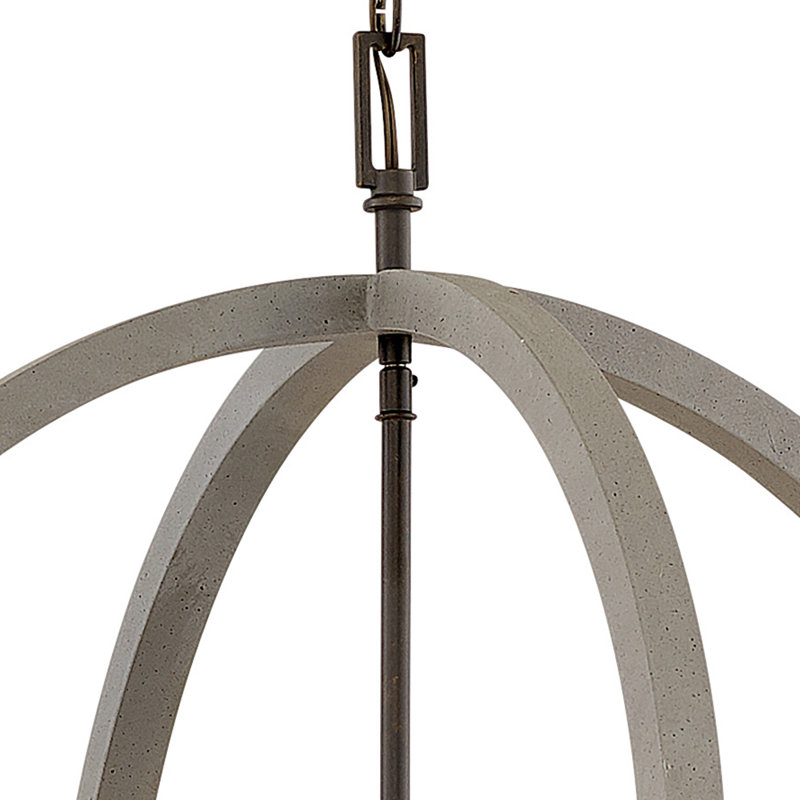 Bodie 6 - Light Unique Globe Chandelier