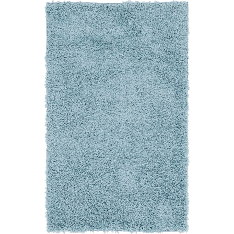 Tapis turquoise Wentworth, Rectangle 3 pi 1 po x 5 pi 3 po