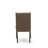 7 Piece Dining Table Set Consist of a Rectangle Dining Room Table with Removable Leaf and 6 Brown Linen Fabric Parsons Chairs, Antique Walnut-728798641-728798653-728798650
