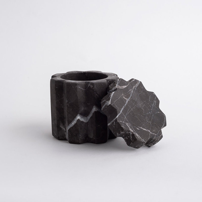 Marble Bathroom Accessory Set