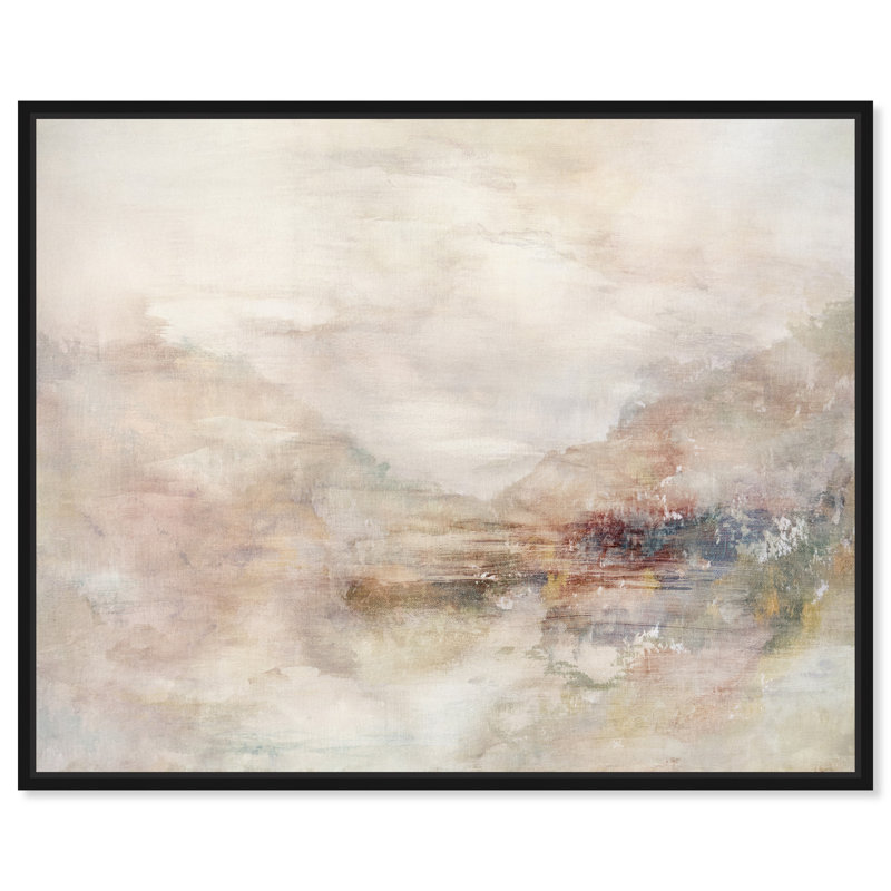«Small Talk - Hope Bainbridge», impression sur toile encadrée par Art Remedy, cadre noir, 20 x 16, 21"H x 17"W, Cadre noir
