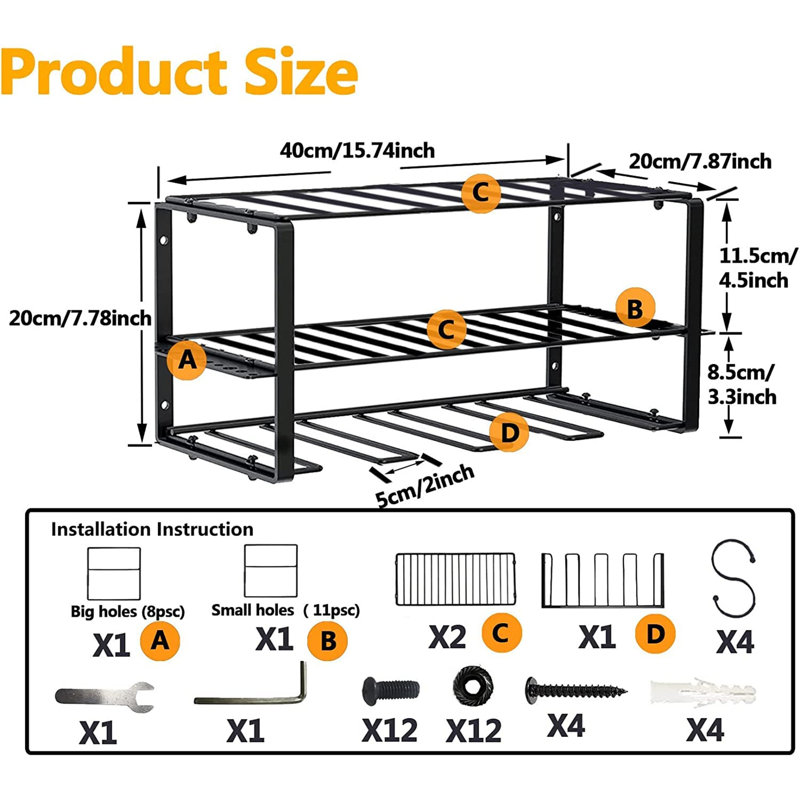Removable Design Tool Storage Organizer Holder