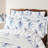 Percale Floral Duvet Cover Set with Pillowcases-109723593