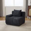 Causeuse de canapé moderne et modulaire, nuage confortable capitonné 2 places avec 2 coussins, canapé de conversion désossé-916186357