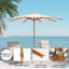 Parasol rond en aluminium 11,5 pi Sunbrella-1183918683