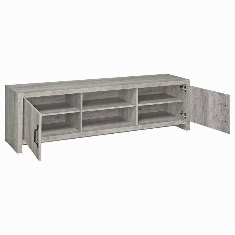 Conifer Grey Driftwood 71-Inch Tv Stand
