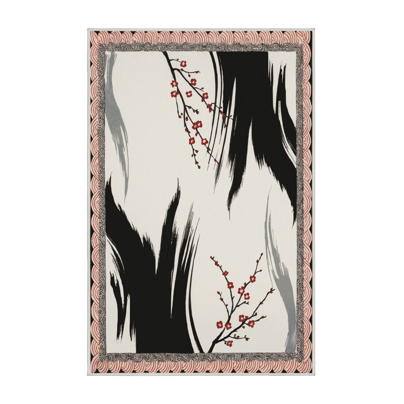 Petal Cascades Rug, Rectangle 8' x 12'