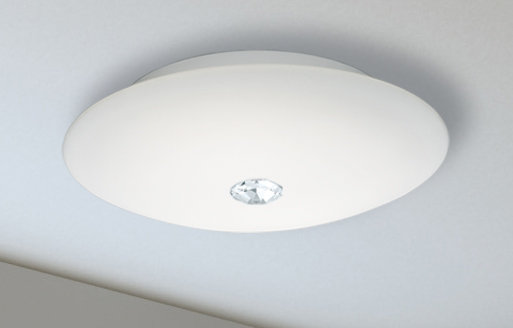 Ellijay Glass Flush Mount, 26cm H x 26cm W x 9cm D