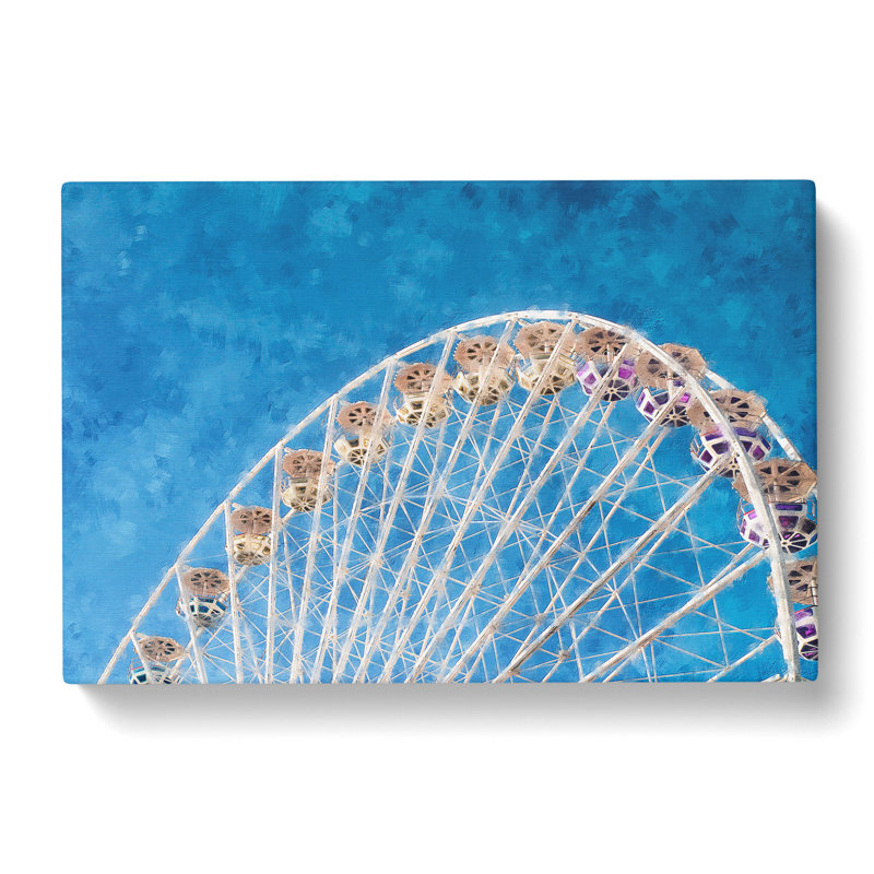 Ferris Wheel Vol.4 Painting - Wrapped Canvas, 35cm H x 50cm W x 3cm D