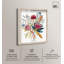 Art mural contemporain contemporain à motif floral IV Shadowbox par Art Remedy, cadre blond, 20 x 24-391517744-391517747