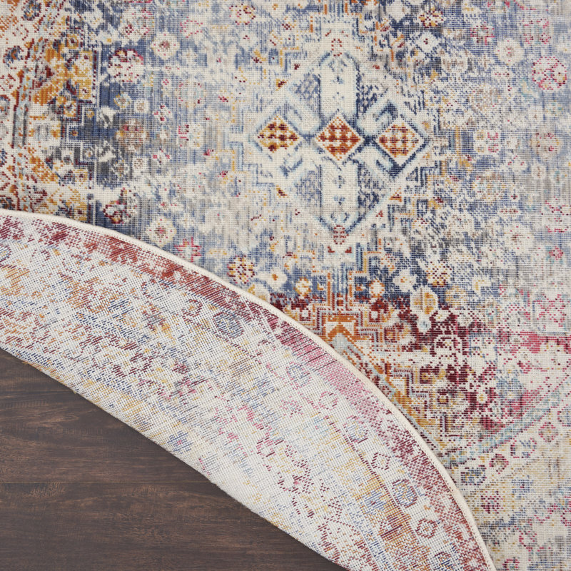 Persian Area Rug, Round 1.15cm