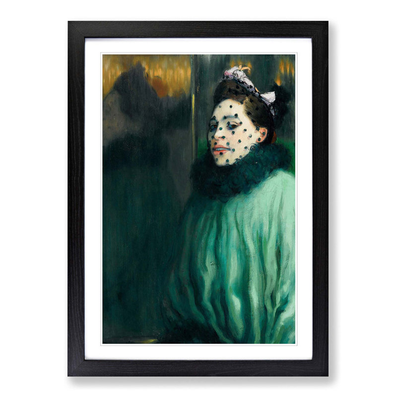 Louis Anquetin - Single Picture Frame Painting, Black