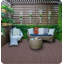 Nouvelle tuile de patio de 12 po à texture de pierre, tuiles de terrasse à emboîtement de module de bricolage, tuiles de cour faciles et rapides à installer pour le porche, le balcon de la piscine, la cour arrière, 44 pièces-110538554