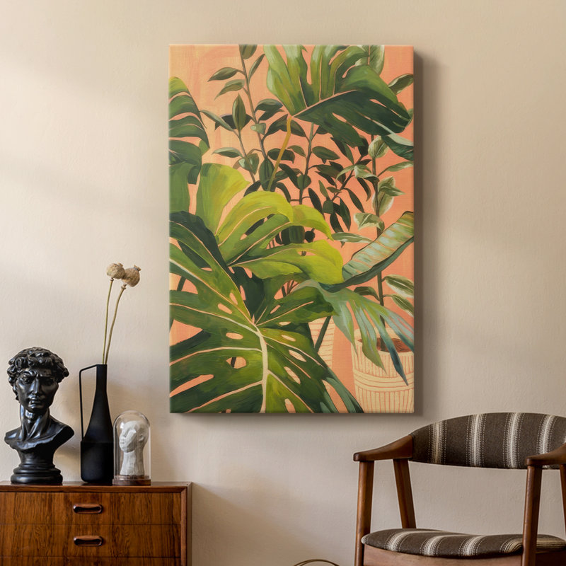 Golden Hour Greenery II - galerie sur mesure Cavas, H 36 po x l 24 po