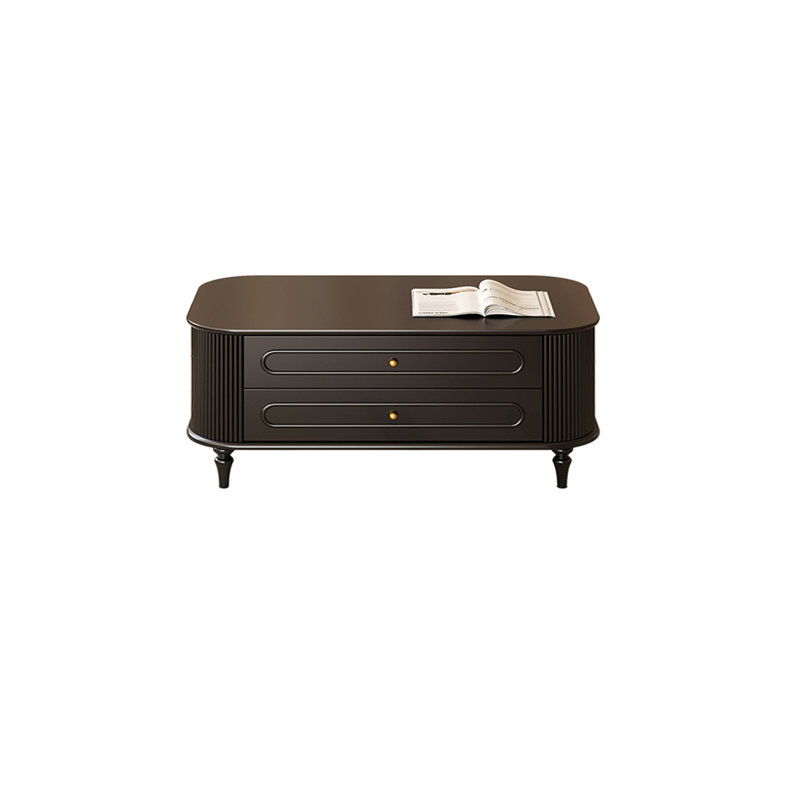 Table basse en bois de bouleau, H 19,68 po x L 47,24 po x l 27,56 po 
