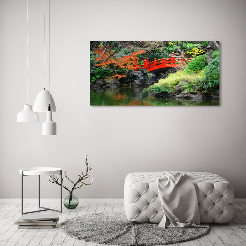 Japanese Garden - Wrapped Canvas Print