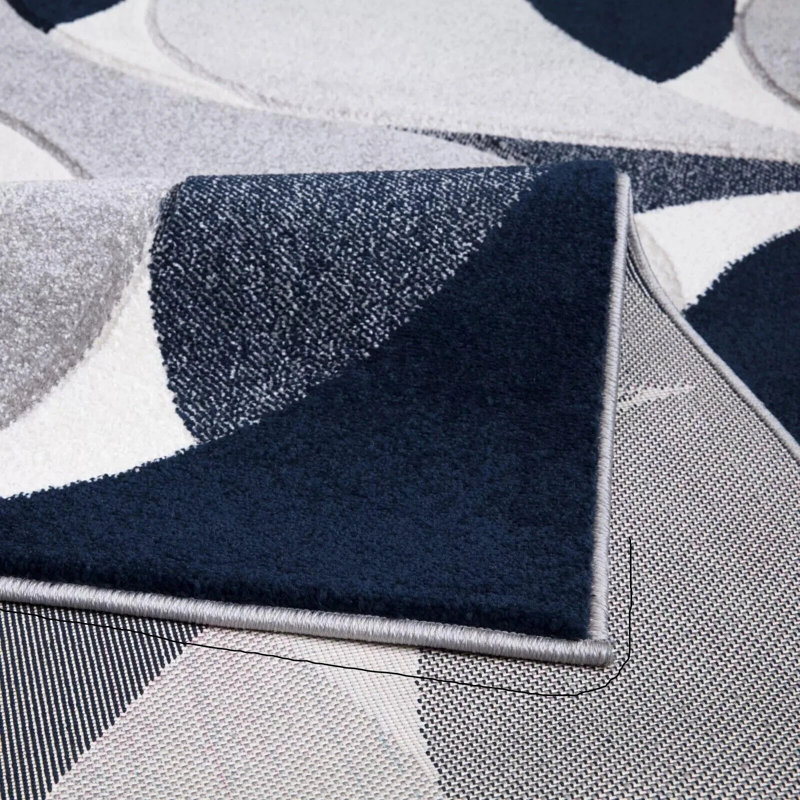 Geometric Area Rug, Rectangle 200 x 290 cm