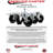 Ensemble de roulettes extensibles pivotantes avec frein Phenolique SCC PLB 3 po x 1 po