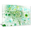Molécules de fractal-bleu-vert-impression d’art graphique-35109242-35109243