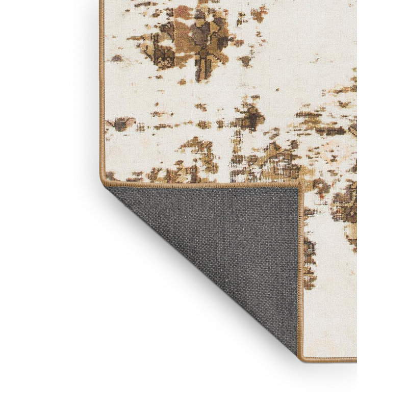 Starrucca Wool Abstract Indoor Rug, Rectangle 3' x 5'