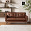 Corvo 61'' Faux Leather Loveseat-1375517453