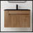 30'' Single Bathroom Vanity with Ceramic Top-97891081