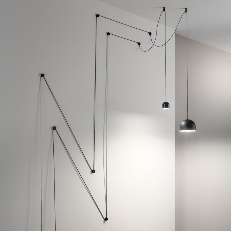 1 - Light Black Single Pendant