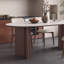 Table et chaise de salle à manger rétro et pratique-111454541-111454540