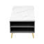 Table basse à plateau relevable moderne avec tiroirs Modern