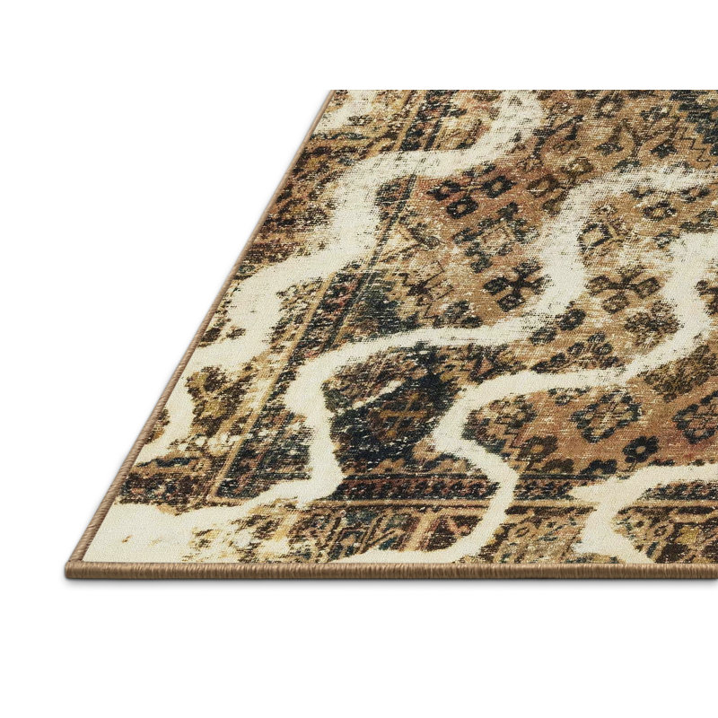 Abstract Indoor Rug, Rectangle 8' x 10'