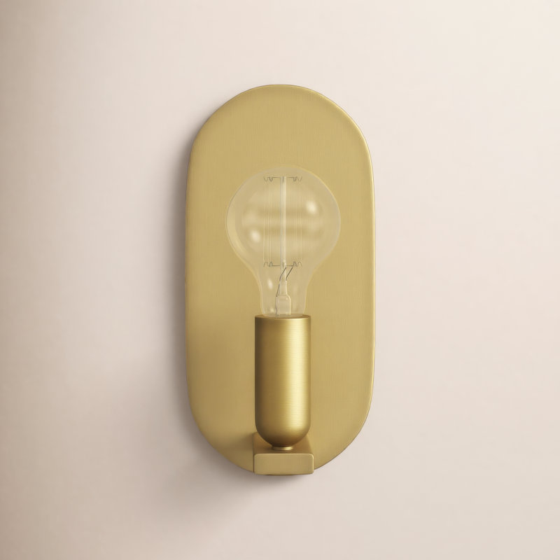 Thomasin Cassi 1 - Light Dimmable Armed Sconce, Gold
