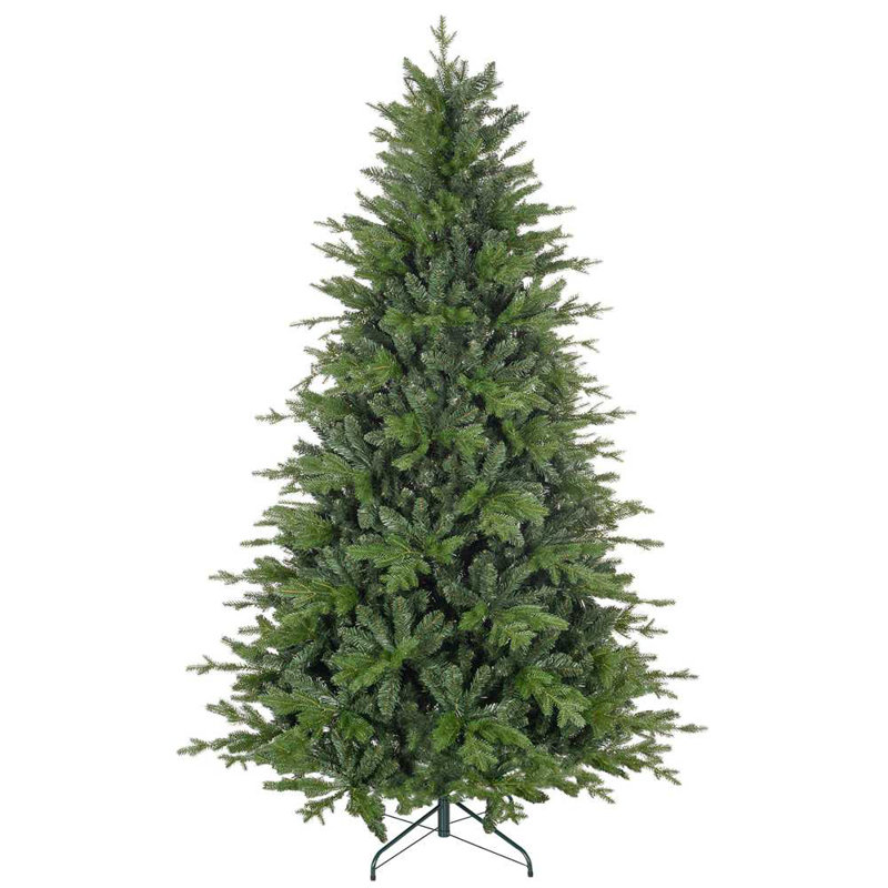 Hinged Xmas Tree with Foldable Metal Stand