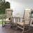 3-Piece Rocking Chair Set With Coffee Table-1094930626
