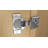 1/2 Overlay 50 Pack 105 Degree Soft Close Face Frame Concealed Hinges