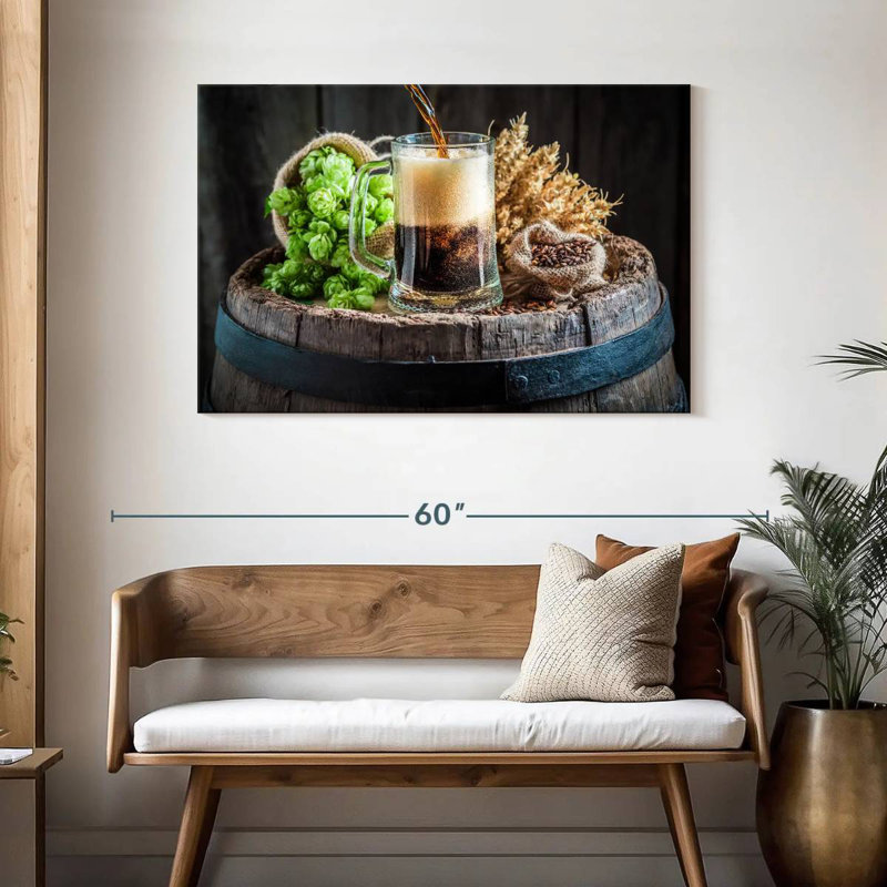 Yarlin Beer, 30" H x 45" W