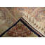 Tapis luxueux d'inspiration traditionnelle avec motif médaillon bleu complexe 7 x 10
