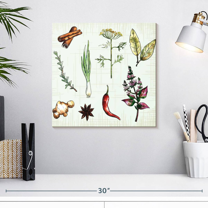 Yarlin herbes et épices pour la cuisine, H 16 po x l 16 po