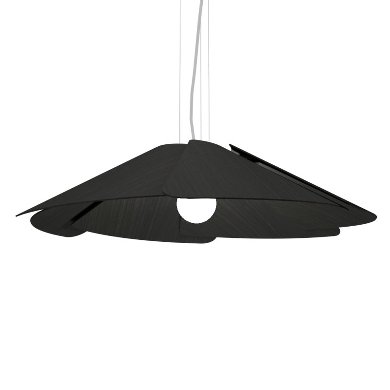 Fuchsia 1 - Light Pendant, Charcoal