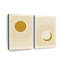 " Abstract Sun And Moon " 2 - Pieces-920541953