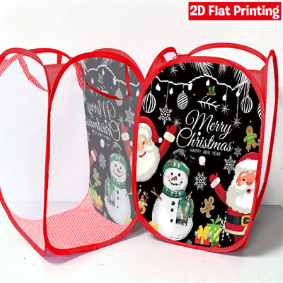 Storage boxes Cute  RV Caravan Print  Up Laundry Hamper Foldable Mesh Laundry Basket Large Capacity Dirty Clothes Storage Bin With Carry Handles Portable Laundry