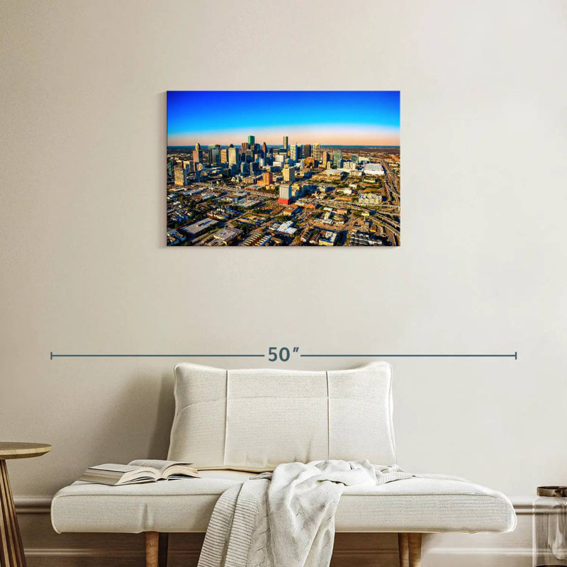 Houston Cityscape View, 20" H x 30" W