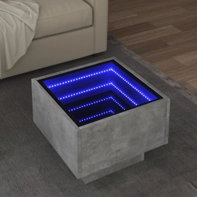 Damaiah Glass Top End Table