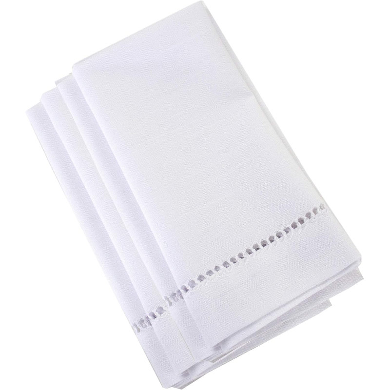 Ensemble de 4 serviettes de table classiques en tissu 18 "x 18"