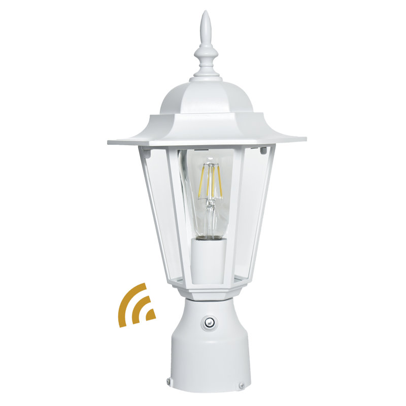 Berkett Outdoor waterproof Post Light(Set of 2), White