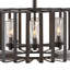 Reid Six-Light 12V Outdoor Caged Chandelier