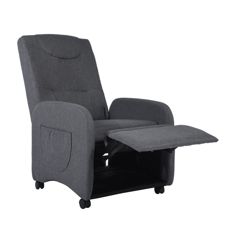 Abasi 64.5cm Wide Glider, Grey