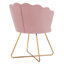 Fauteuil papasan large en velours 27,5 po Focht-1485003104