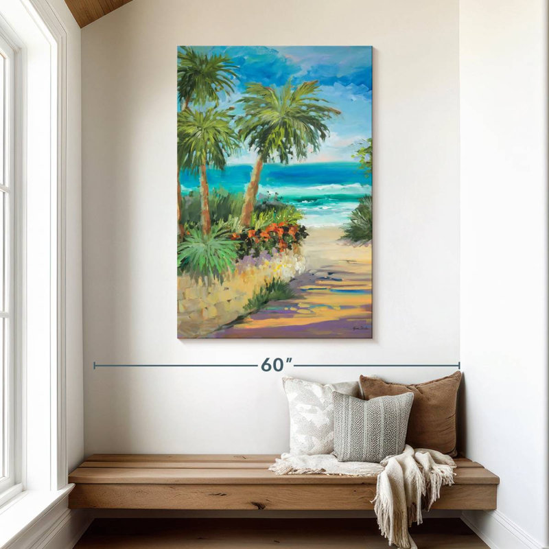 Gillard Palm Path, 48" H x 32" W