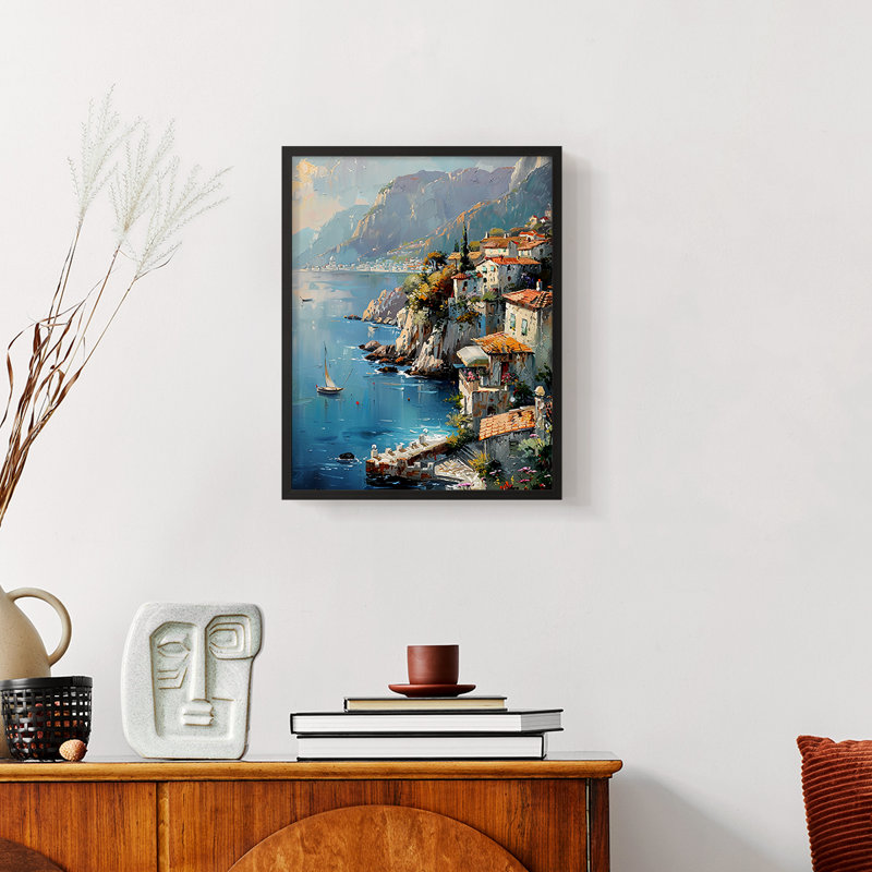 NAUTICAL Series DLXI  -Premium Framed Print -Ready to Hang - No Nails Required