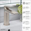 Robinet de salle de bains monotrou avec ensemble de drainage-86637650